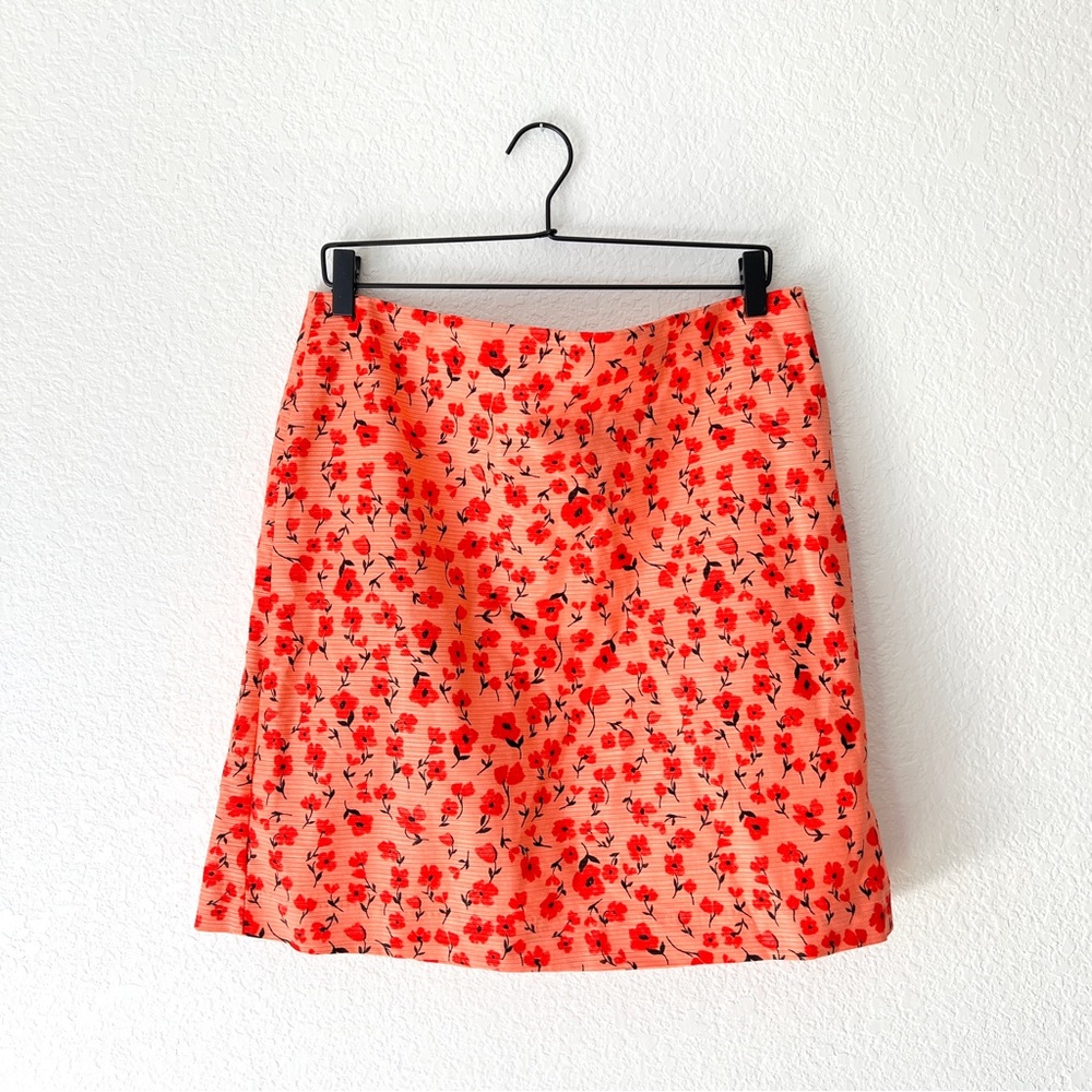 NWT Ann Taylor Floral Ditsy Mini Skirt Size 10